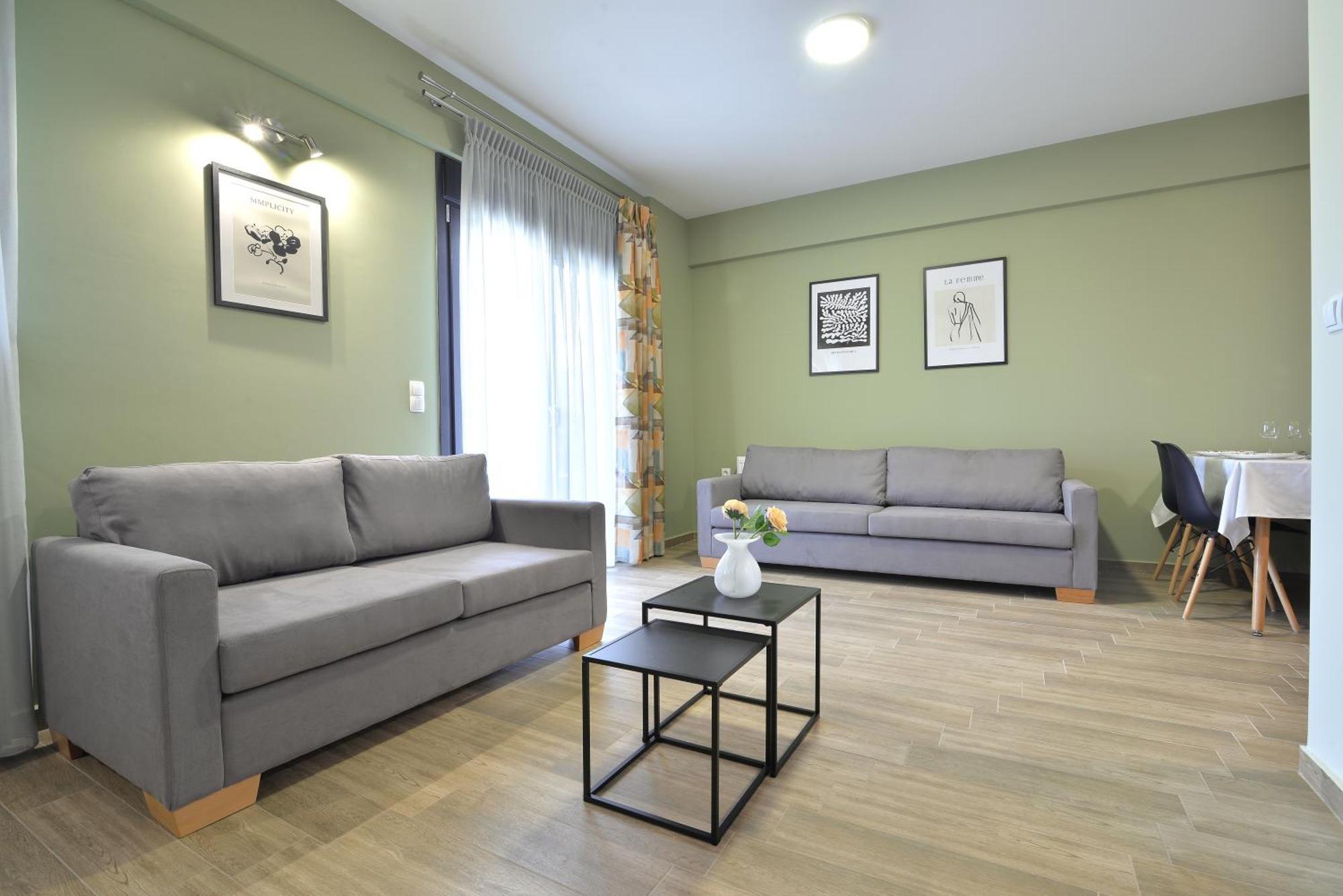 Niel Holiday Apartments, Panel Hospitality Homes & Villas Leptokarya  Exteriör bild