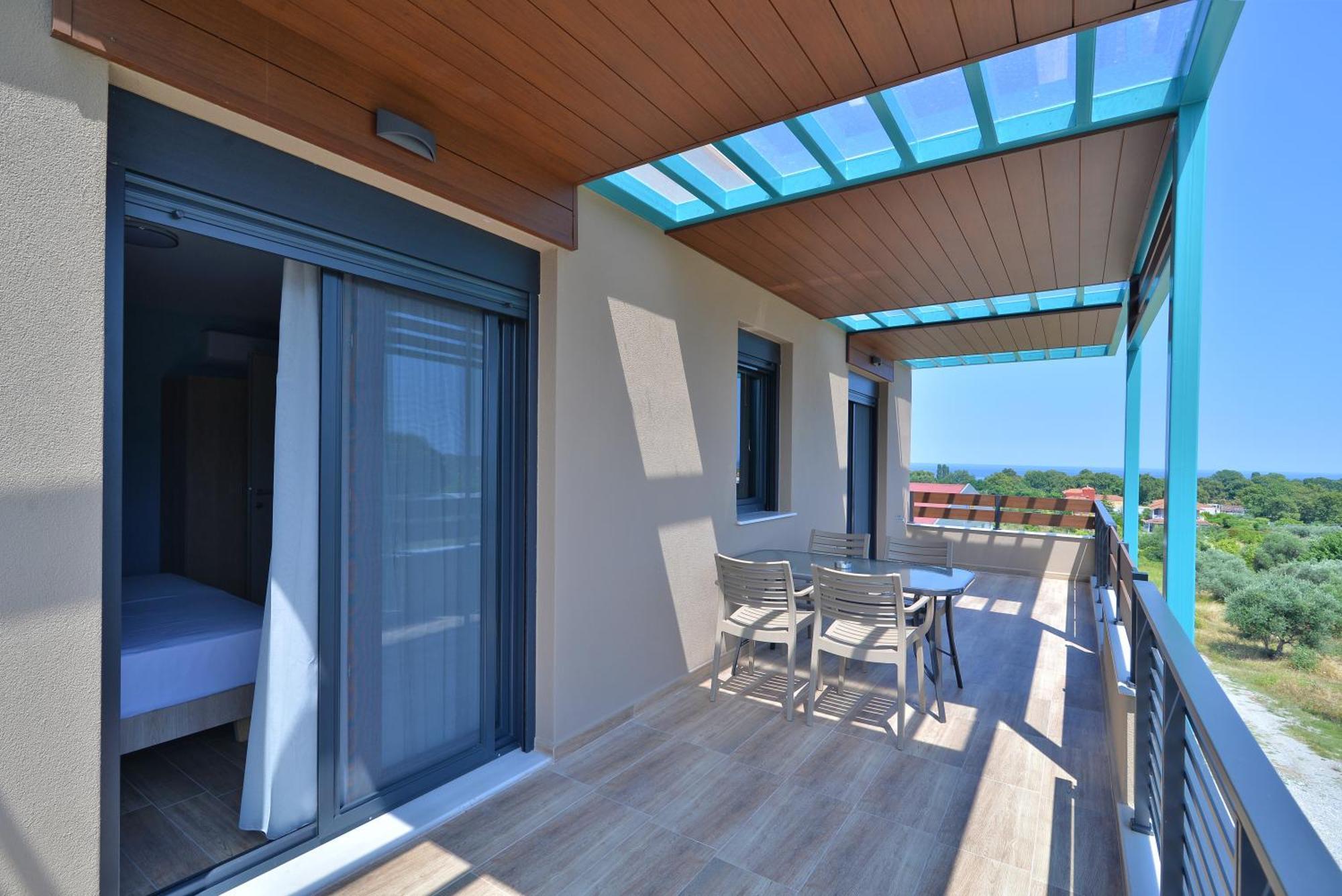 Niel Holiday Apartments, Panel Hospitality Homes & Villas Leptokarya  Exteriör bild